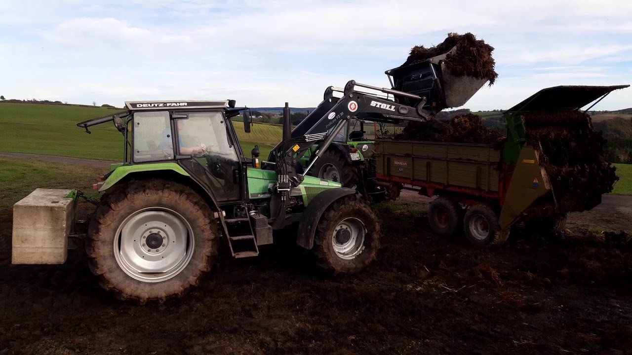 Deutz-Fahr Agroxtra 6.07 Dung laden