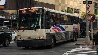 ᴴᴰ⁶⁰ Front POV: NJT Route 164X Midland Park Express onboard a 2021 MCI D4500CT