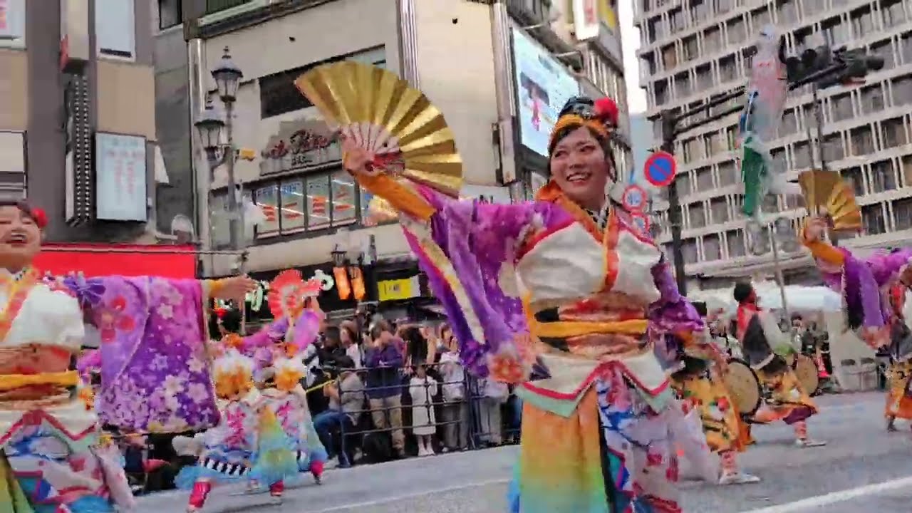 倭奏　わっか　よさこい　2025 東京よさこい（ふくろ祭り）アゼリア通り会場　2025.10.12