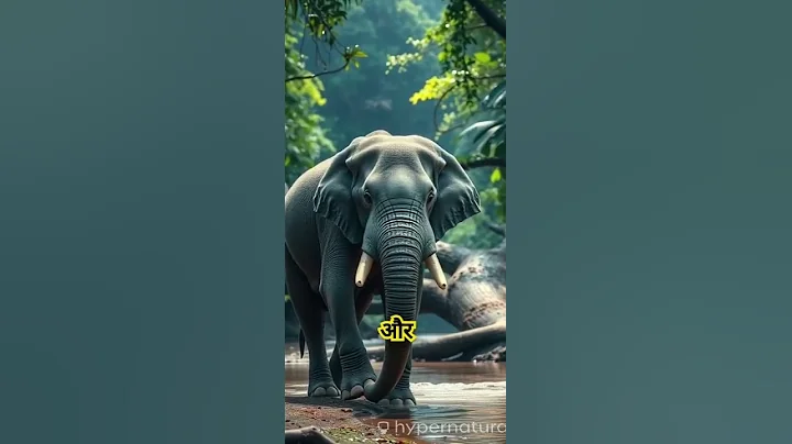 ​हाथी और घोड़े की अनोखी दोस्ती! 🐘❤️🐎 #Shorts​Real Friendship: Elephant & Horse Playing 😍​जब हाथी मिल