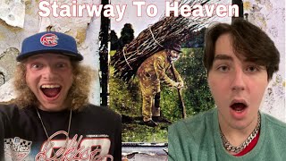 My Rapper friend reacts to stairway to heaven by Led Zeppelin