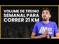 Volume semanal ideal para correr 21km iniciantes intermedirios avanados e elite