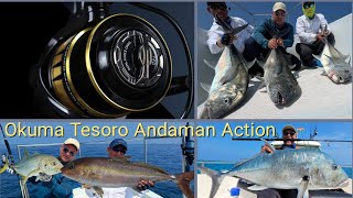 Popping & Jigging in Andaman ! Testing The Impressive Okuma Tesoro