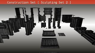 Modular Sci Fi-Set Wip 236 Blender 2 75a Set 2