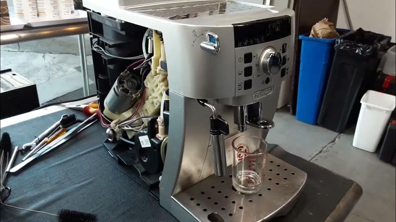 New Water pump and brief explanation of how it operates Delonghi