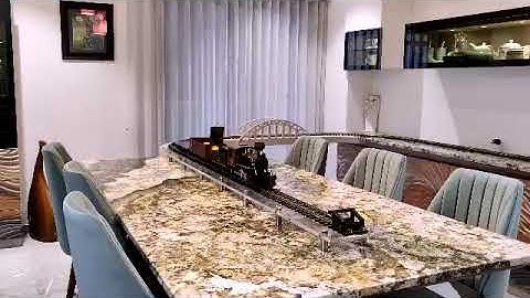 Dining Table food Serving Train @Locostop