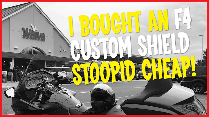 F4 Custom Windshield Ride & Review | 2018 Honda Goldwing