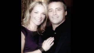 Matt LeBlanc and Andrea Anders together