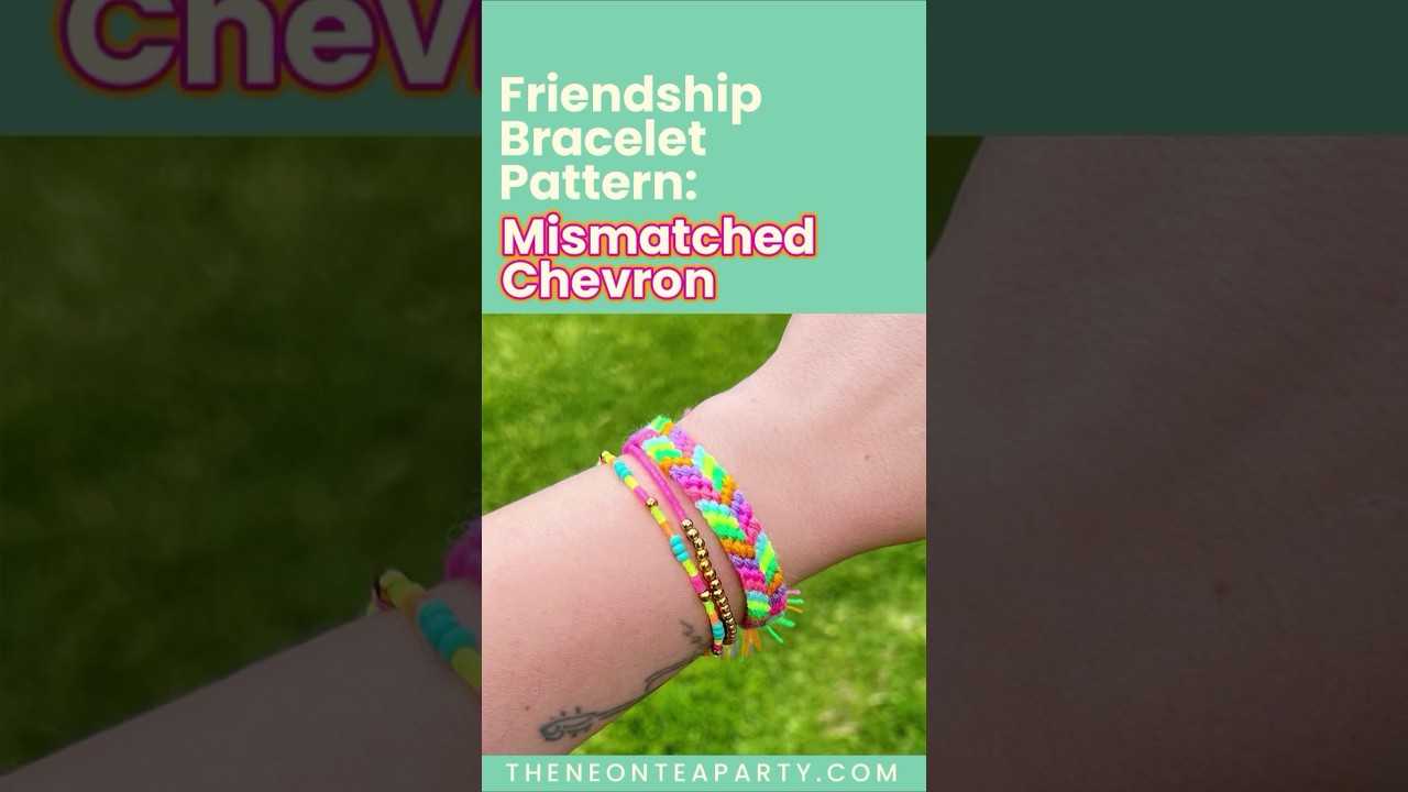 Colorful Beaded Friendship Bracelets for Kids - Projects with Kids