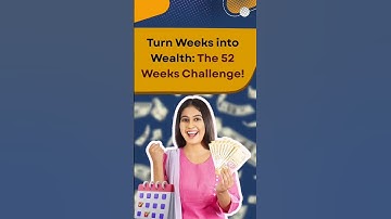 Turn Weeks into Wealth: The 52 Weeks Challenge! | Holistic Investment