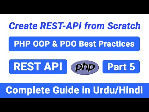 REST API in PHP OOP & PDO | Secure Project Directory | PHP OOP Basic Guide | #OttomanCoder