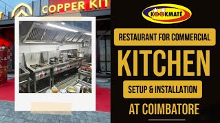 Restaurant Kitchen Setup Tour In Coimbatore Commercial Kitchen Setup Installation In Coimbatore
