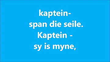 kaptein span die seile lyrics - kurt darren