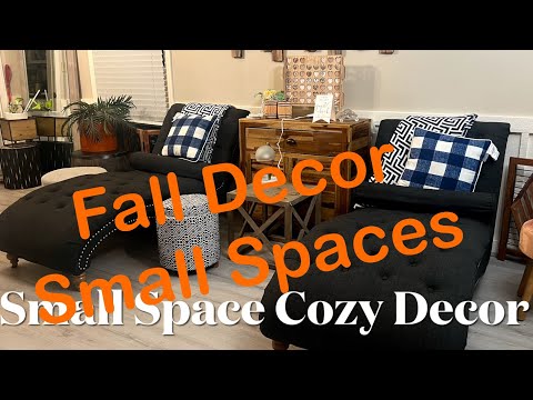 12 Decorating Small Spaces on a Budget for Fall and Halloween - DexDecor - Budget Decor For A Small Space