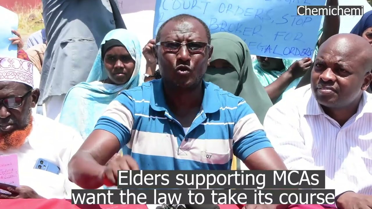 Isiolo Elders want the law to take its course on Issues affecting the county governance