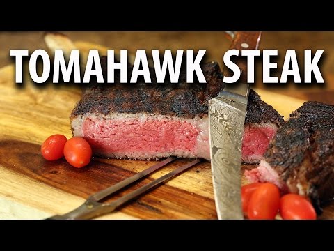Amazing Twice Seared and Sous Vide Tomahawk RIBEYE Steak | - BIG MEAT SUNDAY