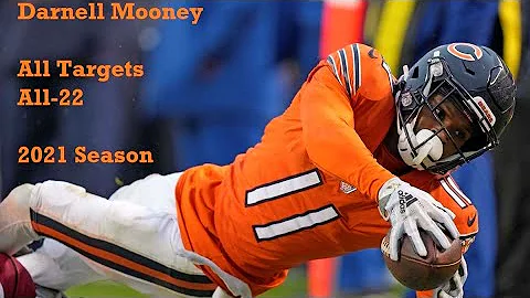 Darnell Mooney All Targets | 2021 Season (All-22)