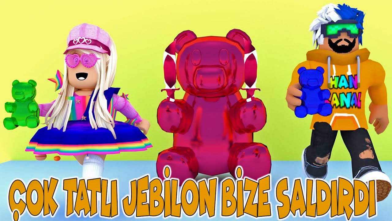 Cok Tatli Jebilon Bize Saldirdi Roblox Gummy Han Kanal - roblox banka soygunu