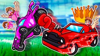 I Made a KID Mad in Rocket League Then His MOM Joined…