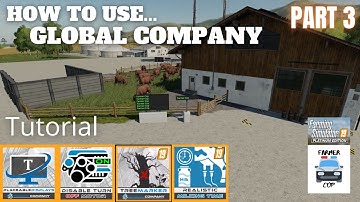 How To Use Global Company Part 3 - Farming Simulator 19