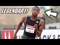 THIS IS LEGENDARY!! || Erriyon Knighton Breaks Usain Bolt's WORLD RECORD In The Youth 200 Meters