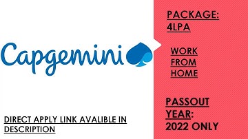 CAPGEMINI 2022||BTECH||BULK HIRING||OFF CAMPUS