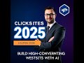 ClickSites AI Promo Code 2025 | click sites coupon code 2025 | Build High-Converting Sites & Save!