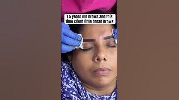 OMBRE BROWS | PERMANENT BROWS IN DELHI | MICROBLADING BROWS | PERMANENT MAKEUP BY SHREYA ACADEMY 😍