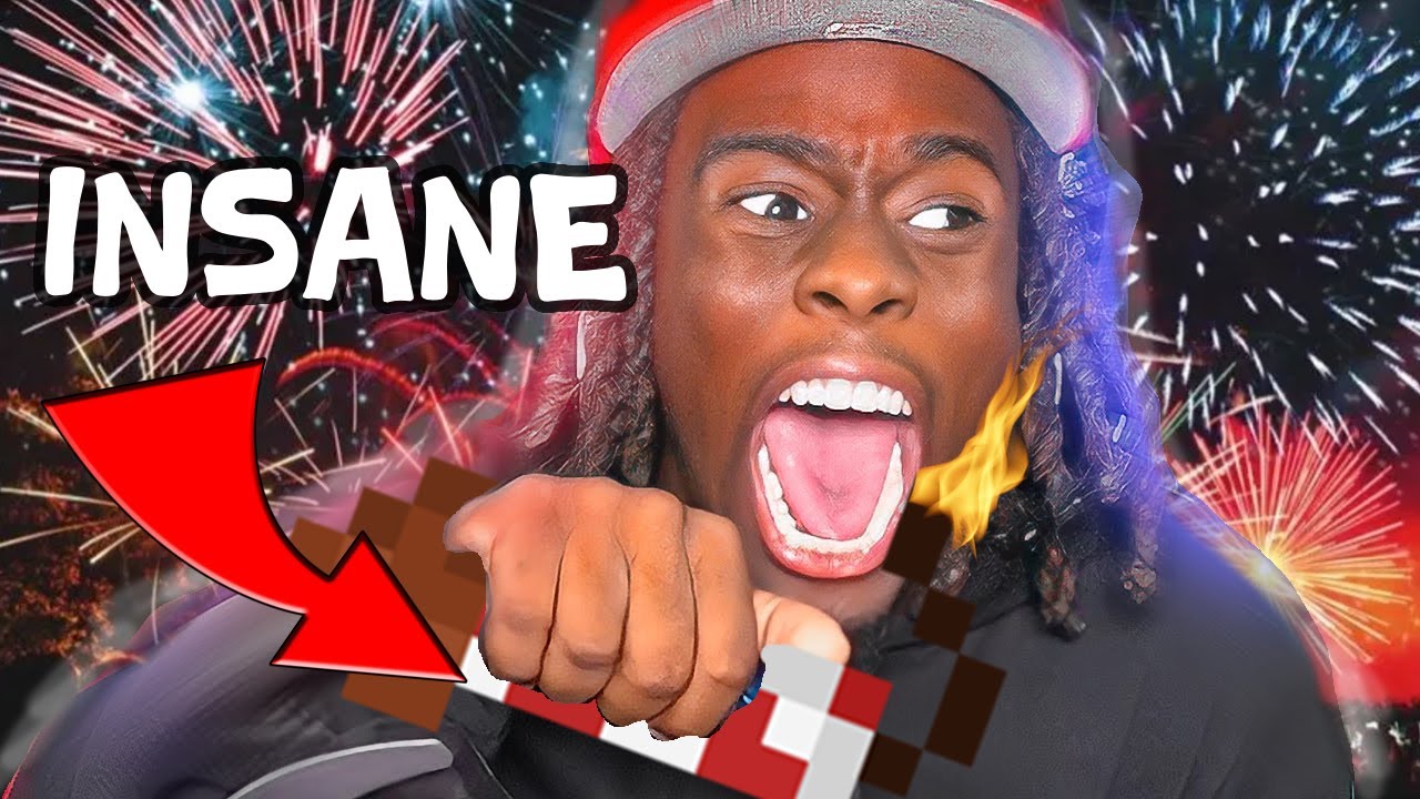KAI CENAT BLOWS UP HIS ROOM FOR FOURTH OF JULY - YouTube