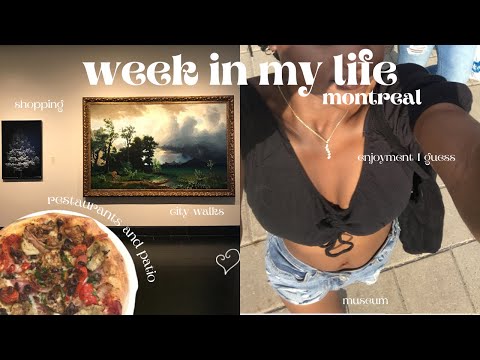 chapter one, page six | week in my life | montreal, museum, barbie expo, botanical gardens