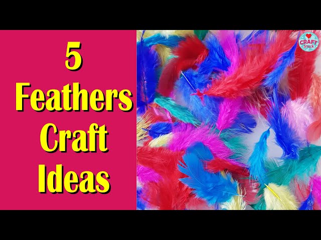 12 Amazing FEATHER Crafts