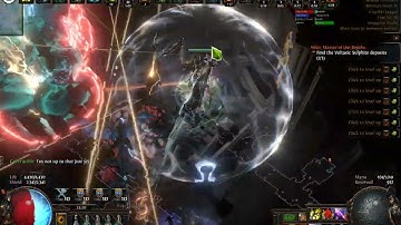 3.21 Path of Exile crucible league - lightning arrow deadeye T16 deli map showcase