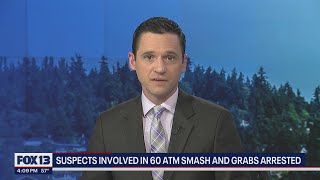 Suspects involved in 60 ATM smash and grabs | FOX 13 News