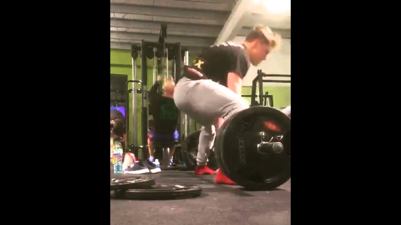 180 kg / 405 lbs sumo deadlift YouTube