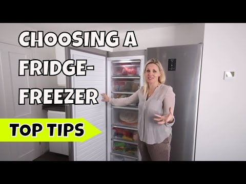 Video: Welke Amerikaanse koelkast met vriezer?