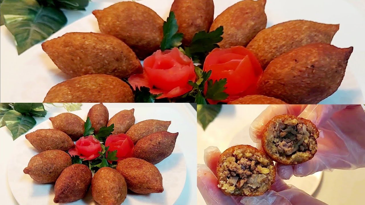 كبة مقرمشة بدون ماكينة ولا طحين وبكل أسرارها وطريقة تفريزها ناجحة💯👍