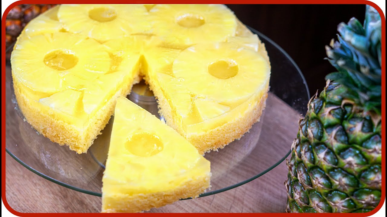 Ananas Blechkuchen Backen | Lena Achen