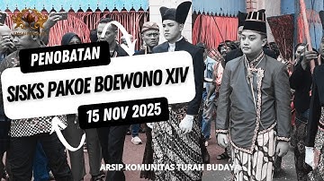 BREAKING NEWS | PENOBATAN KGPH PURBOYO SEBAGAI SISKS PAKOE BOEWONO XIV (15 NOVEMBER 2025)