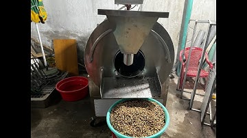 MÁY RANG ĐẬU PHỘNG RANG LẠC BẰNG ĐIỆN TỰ ĐỘNG. BÀN GIAO-LẮP ĐẶT-HDSD MÁY RANG HẠT TẠI HÓC MÔN TP HCM