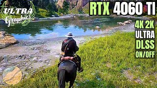 RTX 4060 TI | RED DEAD REDEMPTION 2 | 4K 60 FPS [RAW FILE]