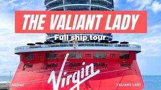 Valiant Lady Ship Tour | 4k Full Walkthrough