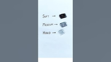 🌟difference between soft,medium,hard charcoal pencil👍💯 #shorts #charcoalpencil #drawing #satisfying