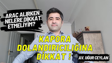 Kapora Dolandırıcılığına dikkat ! #dolandırıcılık #dolandırıcı #para #araba
