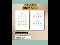 Master To-Do List Template in 4 designs is perfect for daily planning, work | GoBEA-Studio