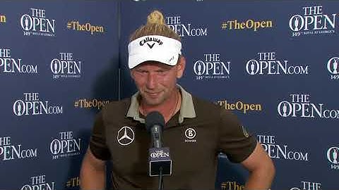 Marcel Siem Saturday Flash Interview 2021 The Open Championship