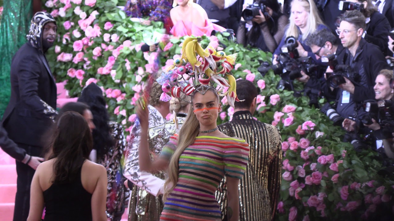 Cara Delevingne at Met Gala 2019 
