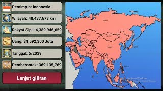 INDONESIA Taklukan ASIA,"Normal No Nuklir" ASIA EMPIRE 2027 screenshot 4
