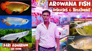Arowana fish|| Dragon fish || Arowana fish Disease & treatment, Arowana fish care || Pari Aquarium