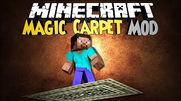 Minecraft Mod Showcase: Magic Carpet -  Rugged Flying!