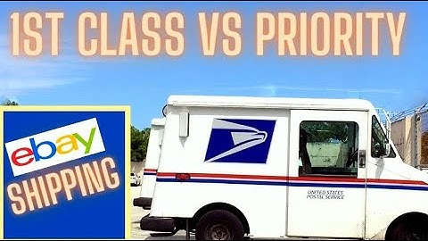 ebay Step by Step Selling - ebay Shipping - How to use 1st Class vs Priority